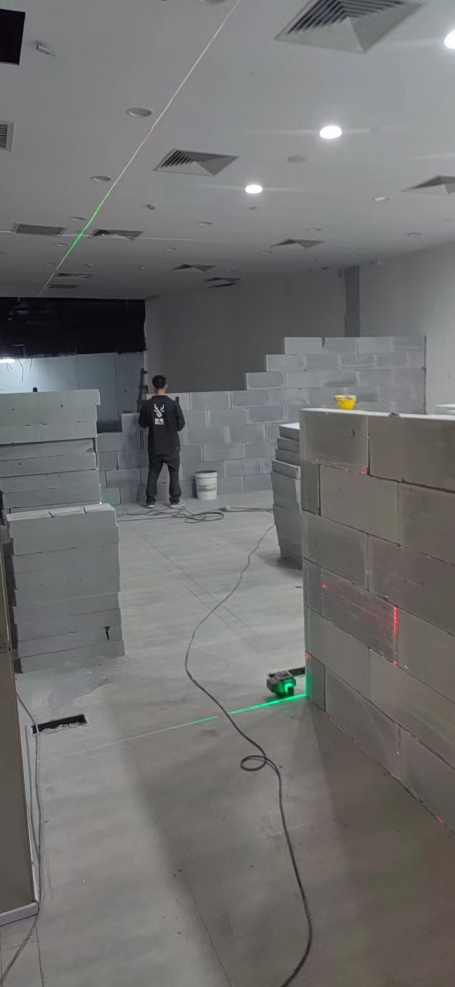厂房隔墙图